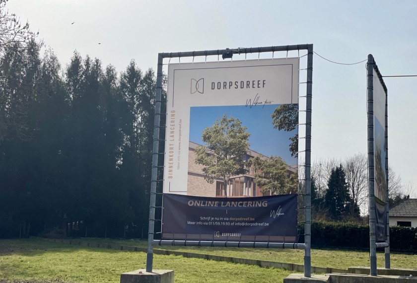 Dorpsdreef, het nieuwe project van Dethier in Zonhoven